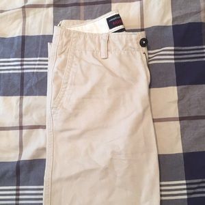 American Eagle brand khaki pants